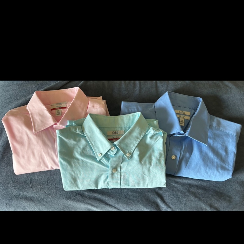 Croft and Barrow button downs